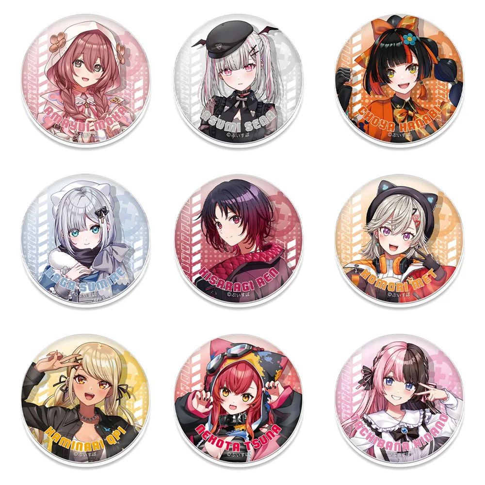 Фото НОВЫЙ VTuber VSPO Tosaki Mimi Kogara Toto Ichinose Uruha Kurumi Noah Yakumo Beni Tachibana Hinano Термостойкие акриловые подставки №1