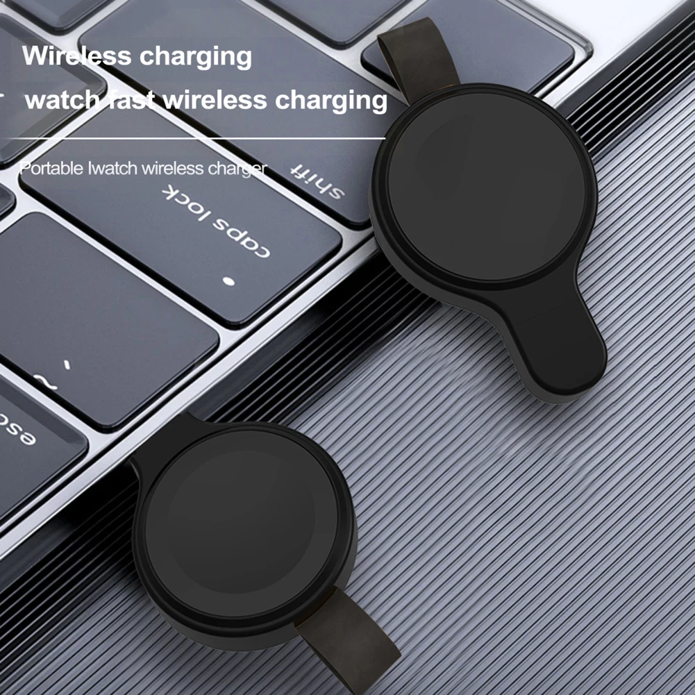Портативное беспроводное зарядное устройство USB C для iWatch 7/6/5/4/3/2/1 док-станция