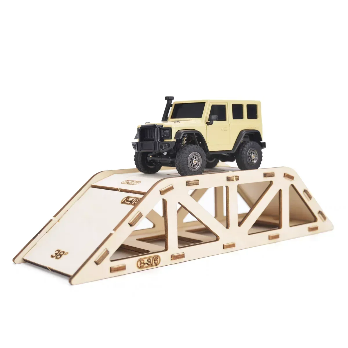 Миниатюрная модель радиоуправляемого внедорожника Ldarc Radian X43 1/43 автомобиля С