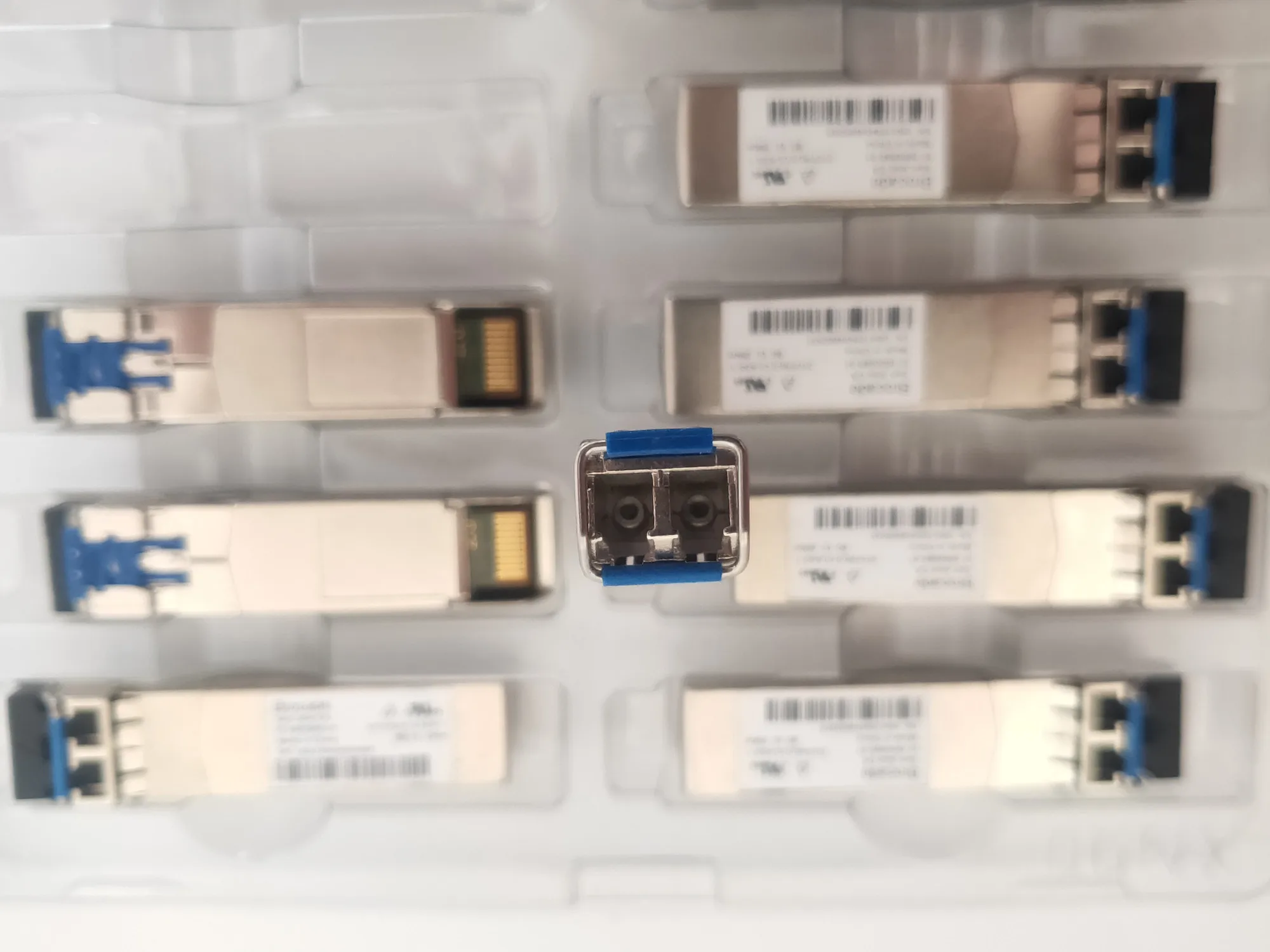 brocade 57-0000080-01 8G 25km LW SFP+/Used in Brocade 6510,6505,5300,5100,300,Encryption Single Module Optical Fiber Transceiver