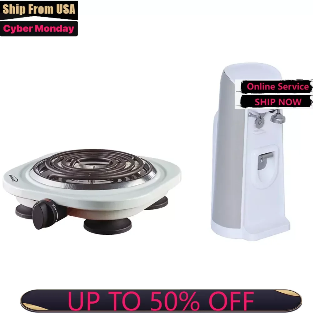 

Electric Burner & J-30W Electric Can Opener Free Shipping