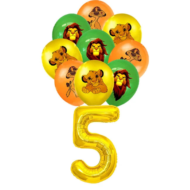 

Одноразовый набор посуды MINISO Король Лев для дня рождения