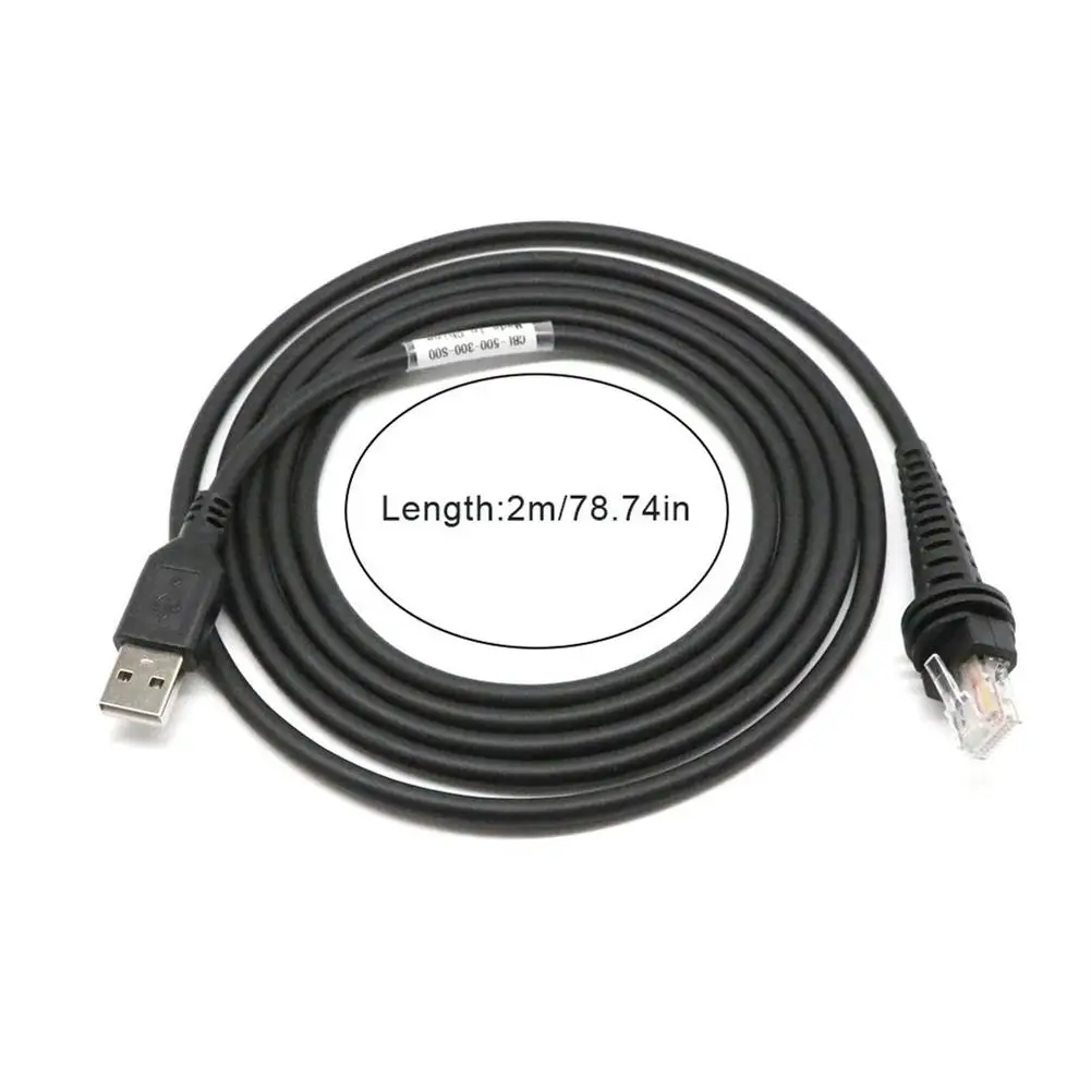 2 м 2d сканер штрих-кода Usb кабель для передачи данных RJ45 10P1 0C порт совместимый с Honeywell 1900 1902 1300g 1400g Прямая поставка