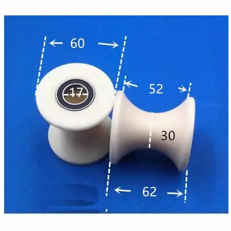 

Нейлоновый шкив с U-образной канавкой, U-образный, диаметр гусеничного колеса 40 мм, 50 мм, 60 мм, 70 мм, 80 мм, 120 мм, различные размеры, опорный ролик направляющего ролика