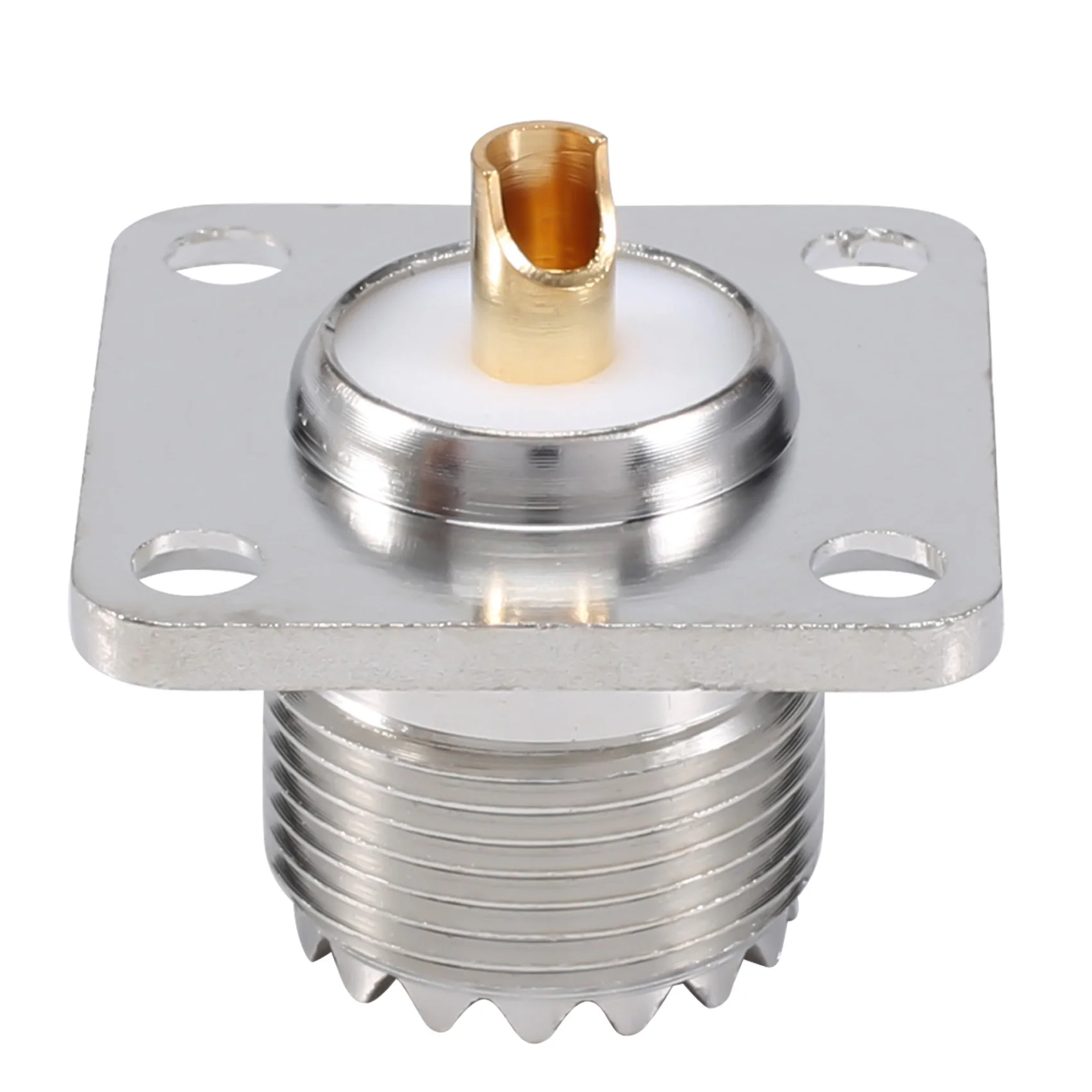 UHF Женский SO239 Фланец для крепления на корпусе панели Радіочастотный разъем