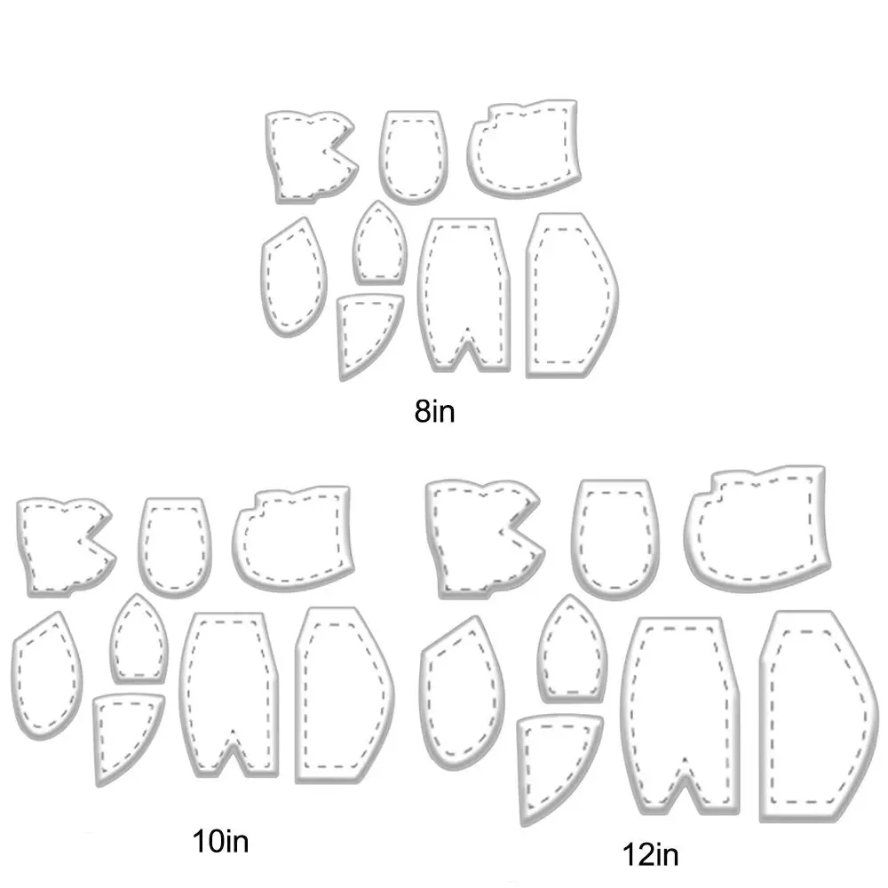 8 шт. акриловые шаблоны для собак