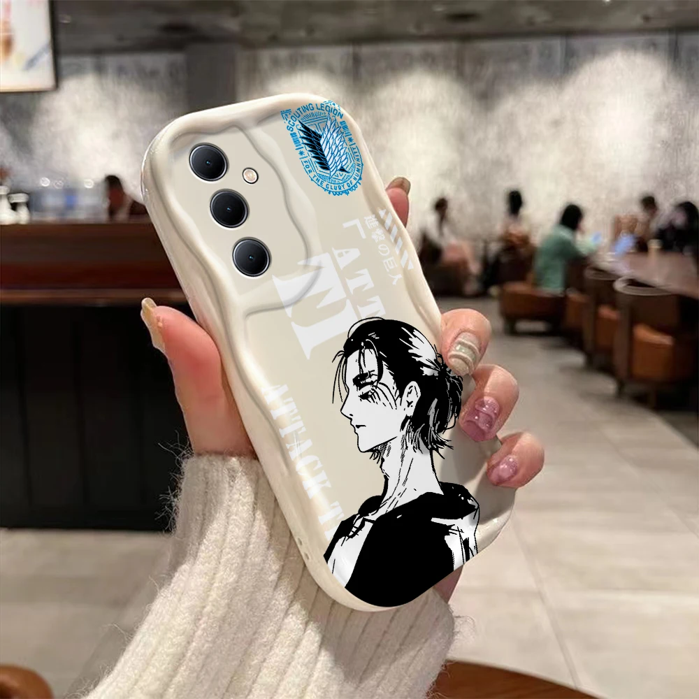 Чехол из мягкого силикона с объемной волной для OPPO Reno 11 F 8 T 7 Z 6 5 4 Pro F23 F11 F9 4G чехол