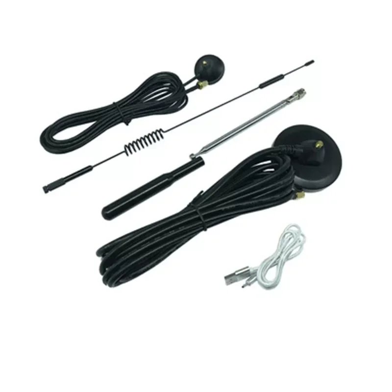 

5Pcs/Set Electronic Accessories for Hackrf PORTAPACK H2 35Db 433MHz Antenna Signal Reception Improvement Set X6HB