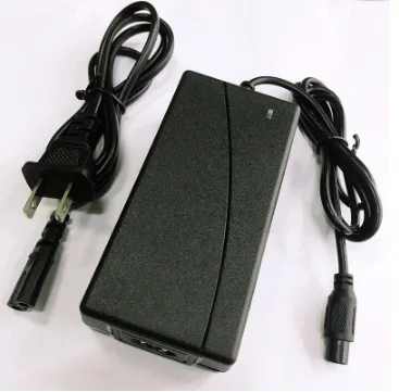 

42 в, 2 А, сбалансированное автомобильное зарядное устройство, 36 В, зарядное устройство для литиевого аккумулятора, адаптер питания постоянно...