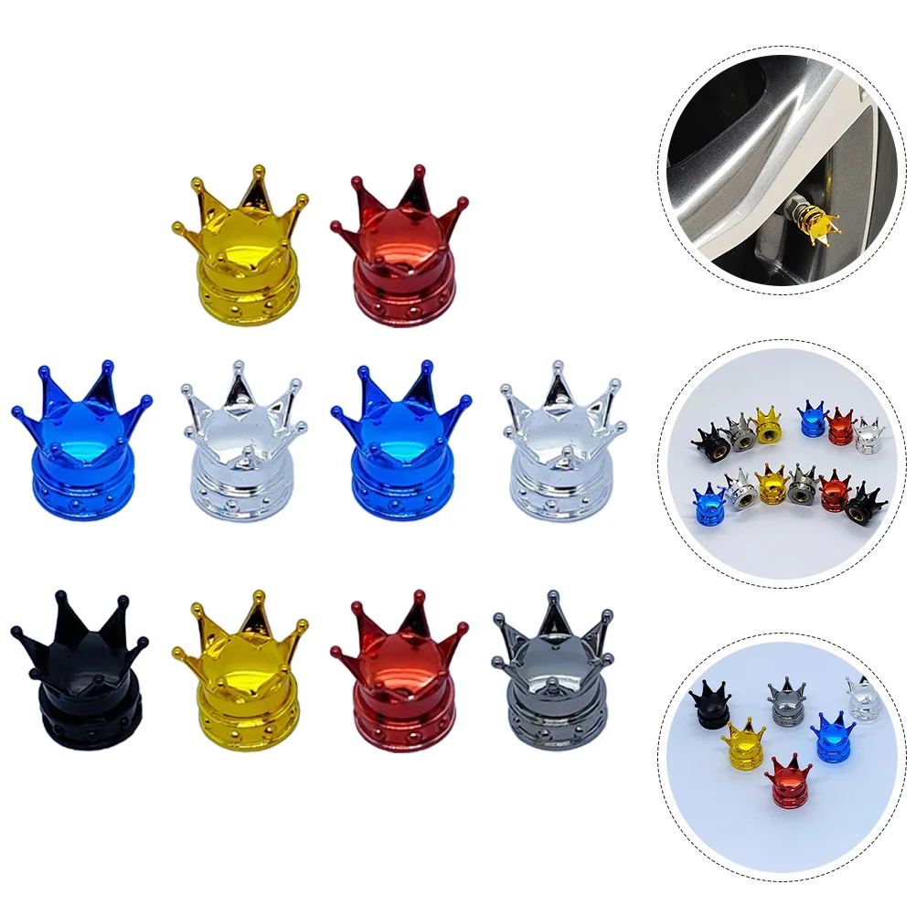 

10pcs Tire Valve Caps Personalized Valve Stem Caps Auto Car Modified Valve Caps