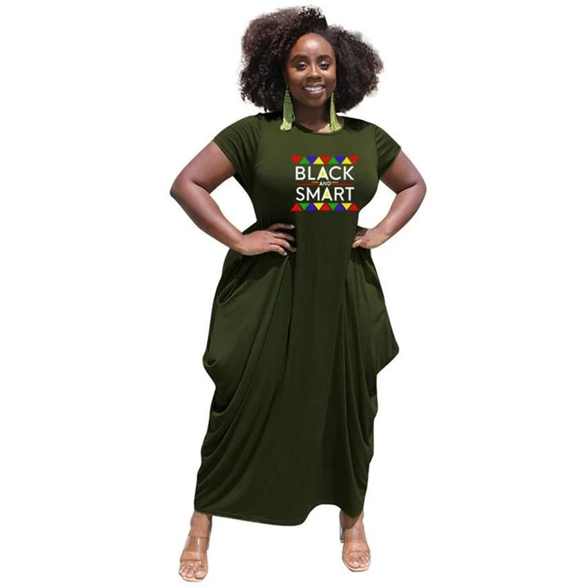 

Женское летнее платье-макси с юбкой в африканском стиле