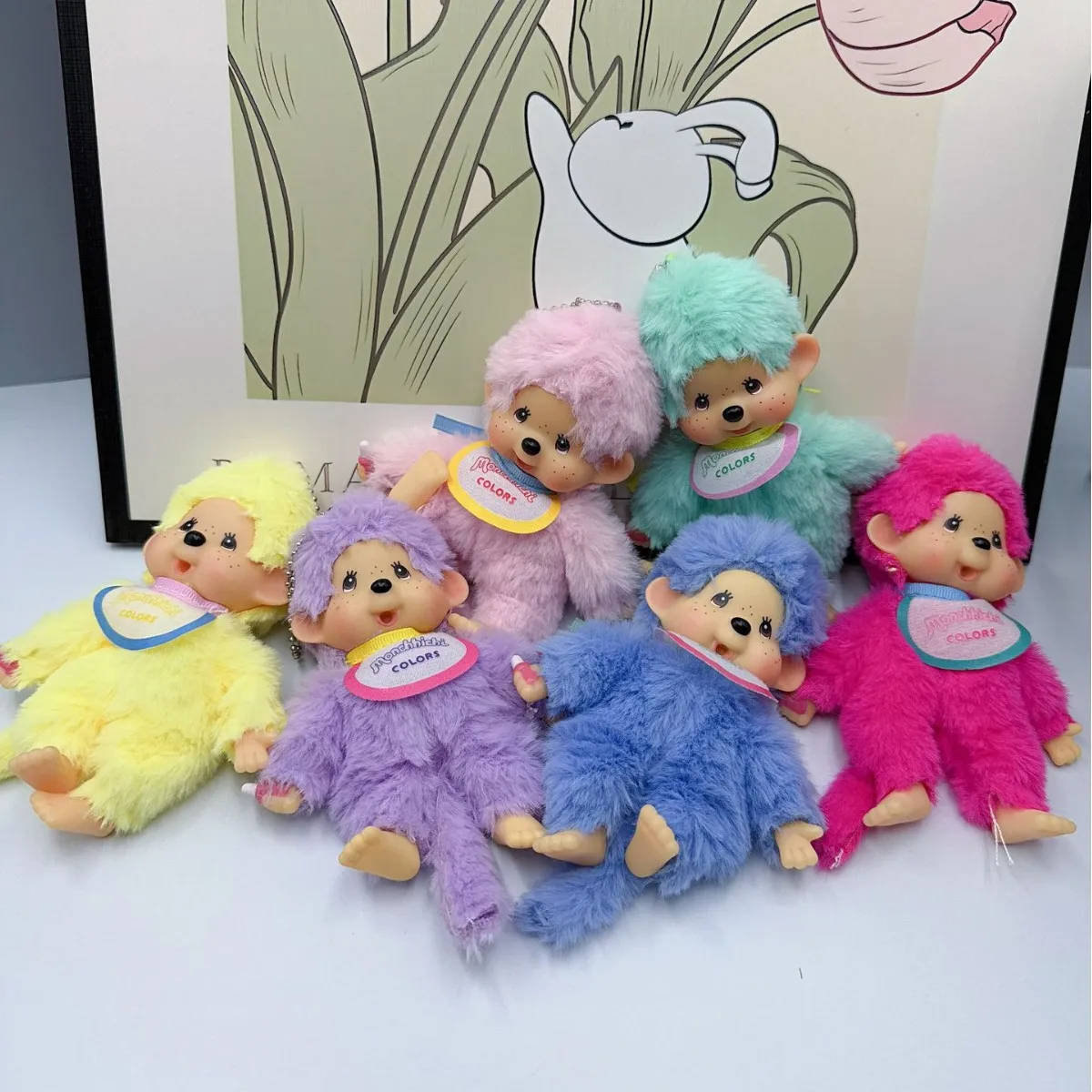 Милая плюшевая игрушка Monchhichi Monkey для мальчиков изысканный внешний вид украшение