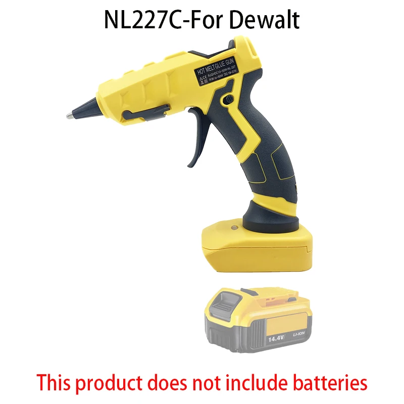 Беспроводной литиевый аккумулятор NL227C для Makita BL1830 Milwaukee M18 Black Decker Dewalt DCB183 DCB609