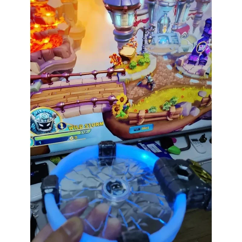 Фото Skylander Trap Team Игровая консоль Чип NFC Монеты Spyro Dragon Imaginit Creation Кристалл Игрушка для мальчиков №4