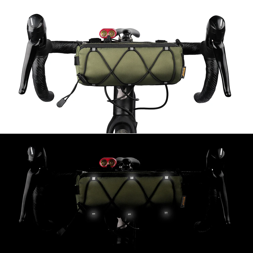 Велосипедная сумка Rhinowalk л яркая светоотражающая 12 цветов