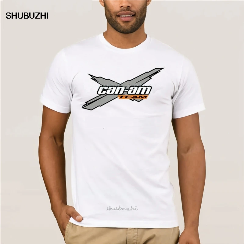 Хлопковая модная трендовая футболка забавная Мужская Can Am Off Road Brp Atv Commander Utv Outlander