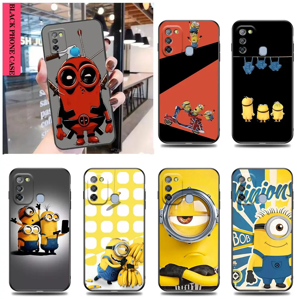

Case for Tecno Infinix Note SPARK Hot 8 9 10 10i 10S 11 11S 8i S5 SMART 4 5 6 POVA2 GO Pro AIR Case The Excited Minion Me Family