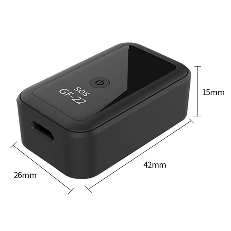 GF22 автомобильный GPS-трекер небольшое устройство отслеживания местоположения