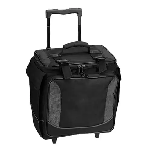 

BOTTLE LIMO WINE CASE W/ WHEELS