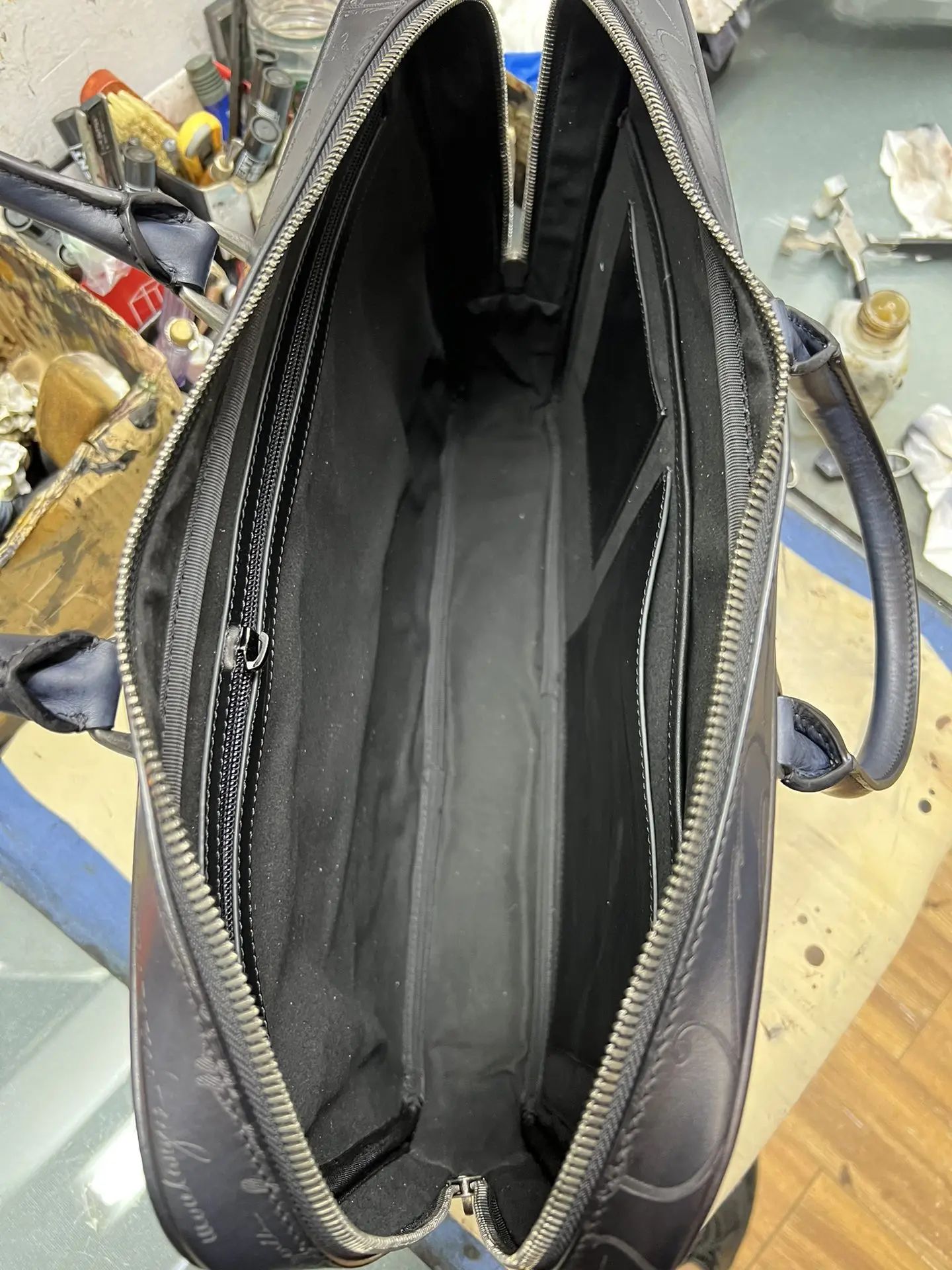 Briefcases Men Handbags Luxury Retro Leather Briefcases Business Bag Men