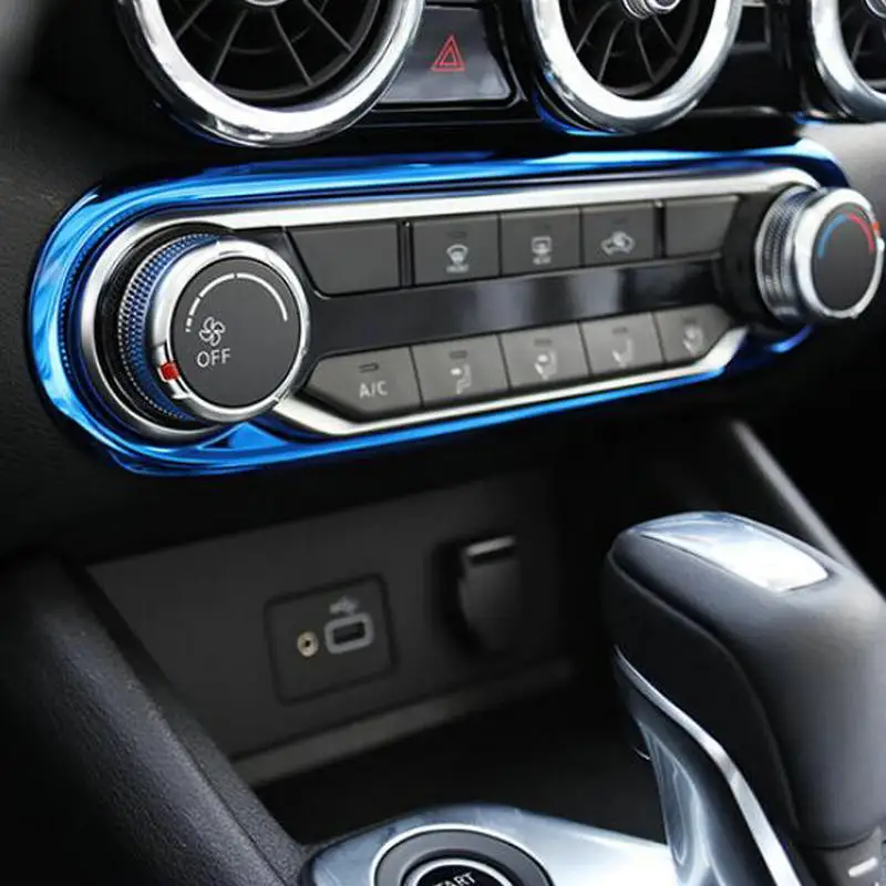 Декоративная рамка автомобильной центральной панели управления BJMYCYY из