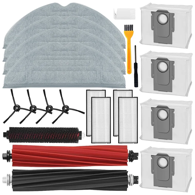 Сменные детали для Roborock S8 Pro щетка очистки DuoRoller пылесборники фильтры салфетки