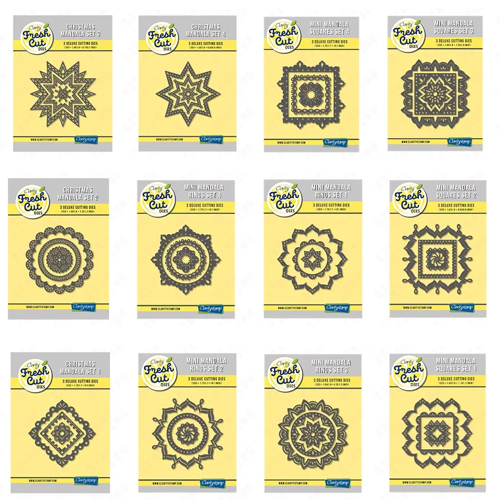 

Newest Scrapbook Card Decoration Embossing Metal Cutting Dies Template 2023 Arrival Diy Handmade Craft a Variety of Mandala Mold