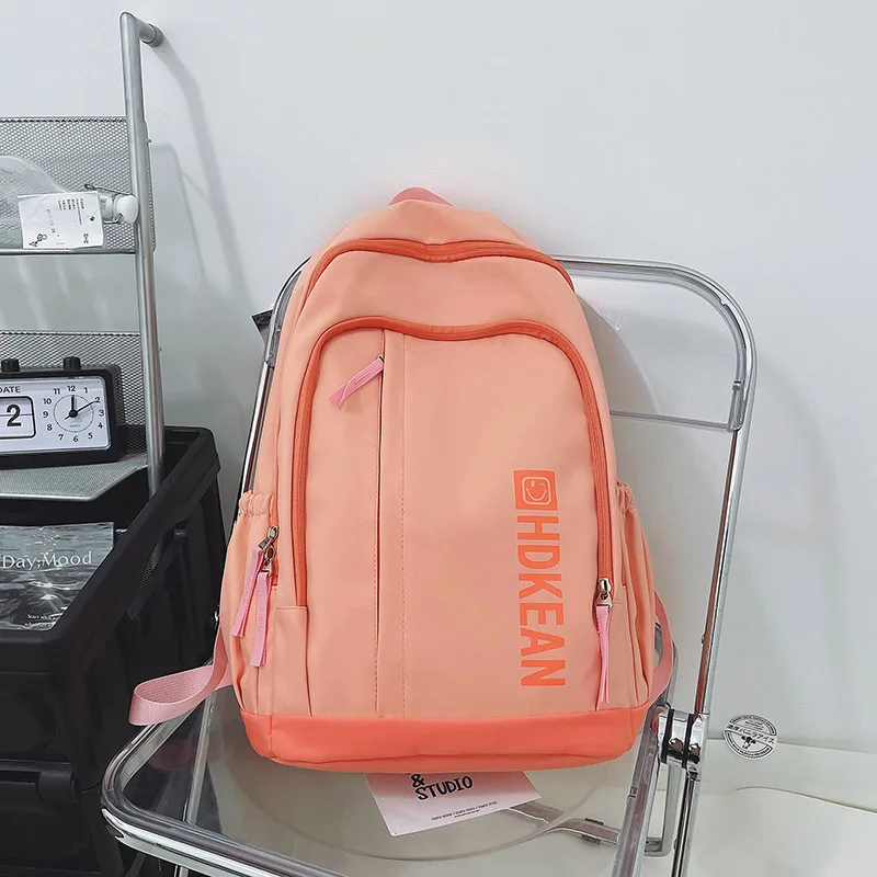

College Student High School Backpack for Boys Girls Teen School Bag Women Bookbag Casual Campus Korean Bagpack