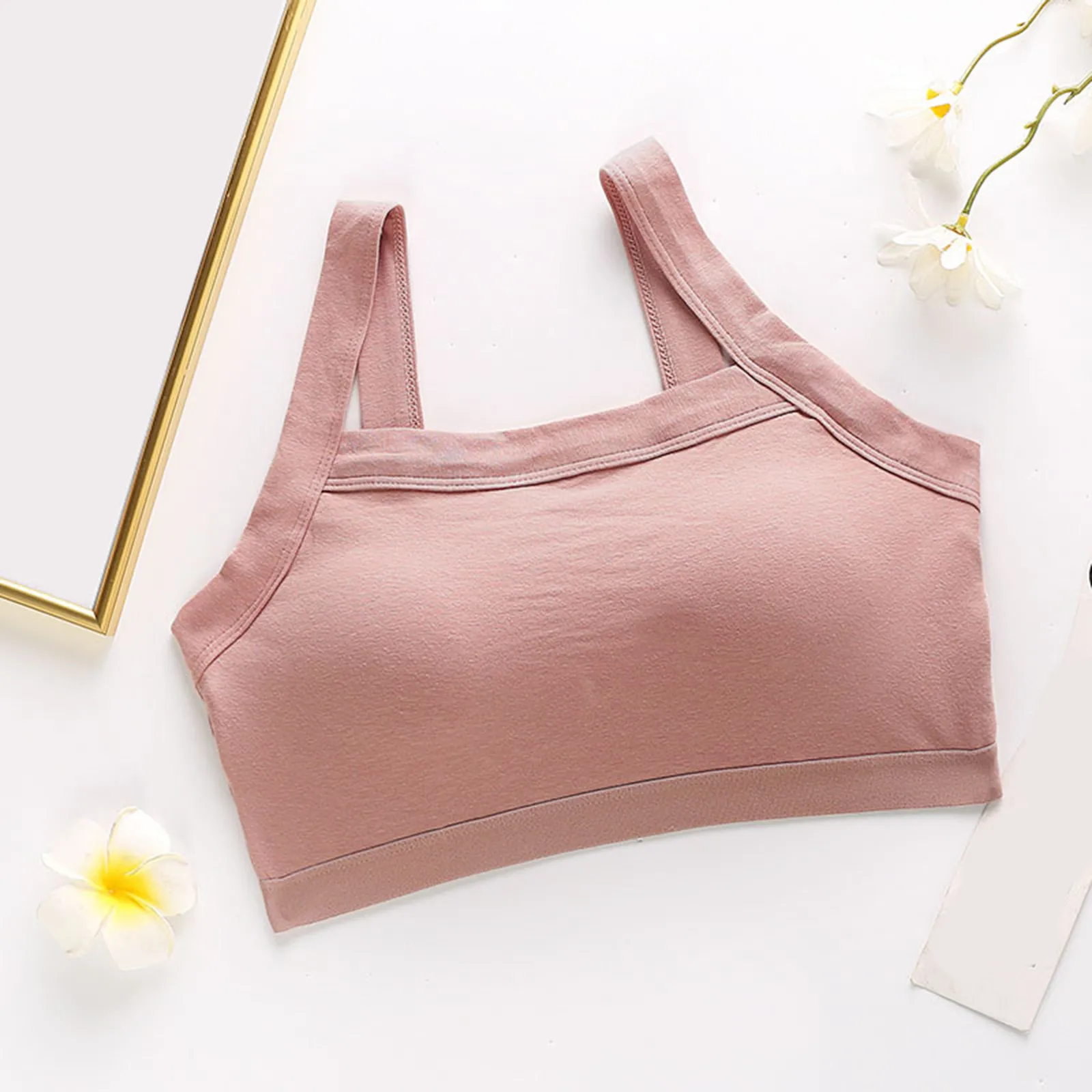 Sports Bras For Women Wrap Top Soild Color Beauty Back Sexy Underwear  Bottoming Vest Type Small Sling Thin Inner Bra Топ Женский - купить по  выгодной цене | AliExpress