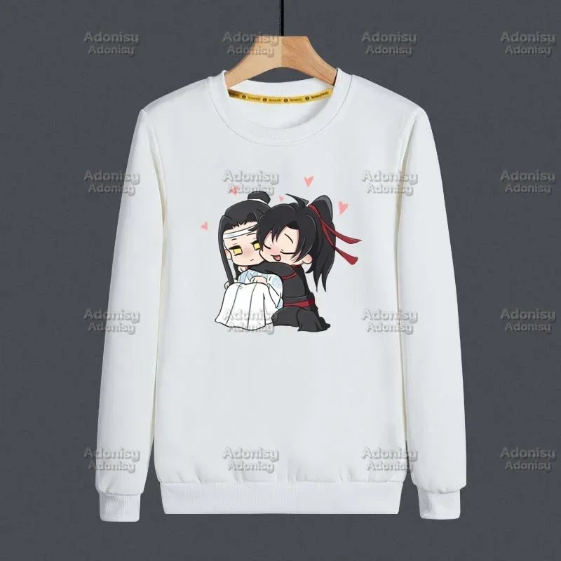 Толстовка Mo Dao Zu Shi Graphic Wei Wuxian Lan Wangji для мужчин милый осенний свитшот в стиле