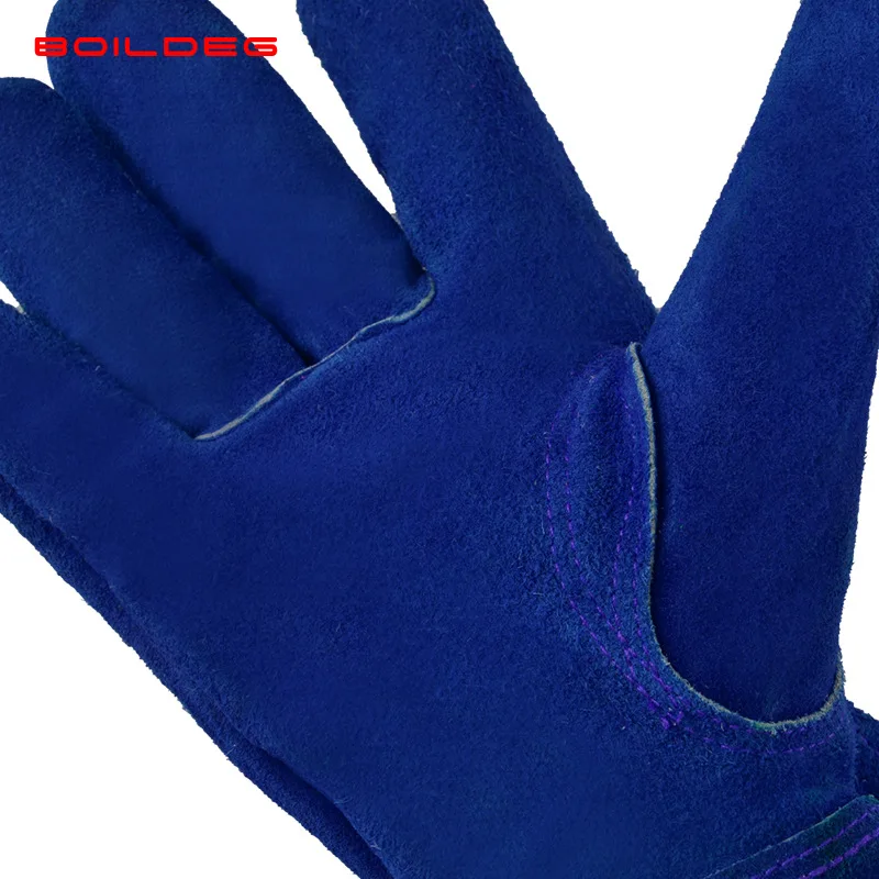 Кожаные сварочные перчатки - термостойкие/огнестойкие идеально подходят для