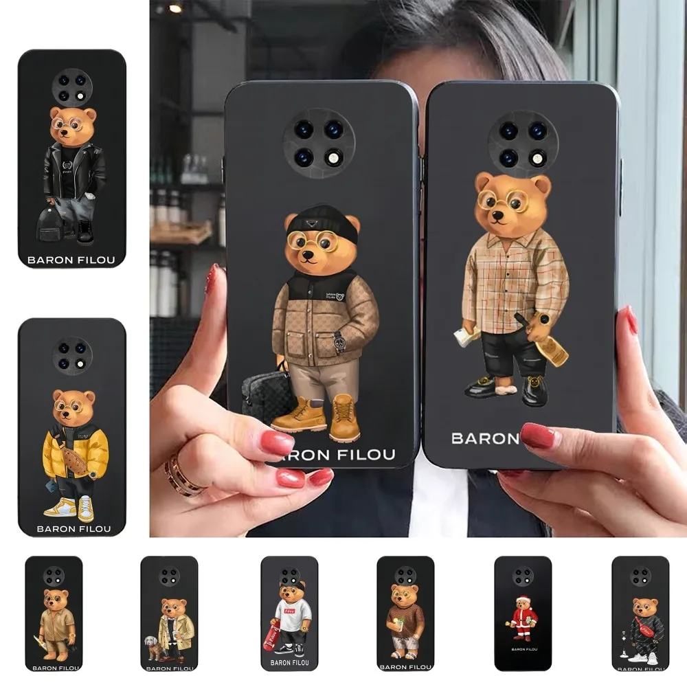 Fashion B-Baron F-Filou Bear Phone Case For Redmi 5 6 7 8 9 10 plus pro A GO K20 K30 K40 F3 Fundas