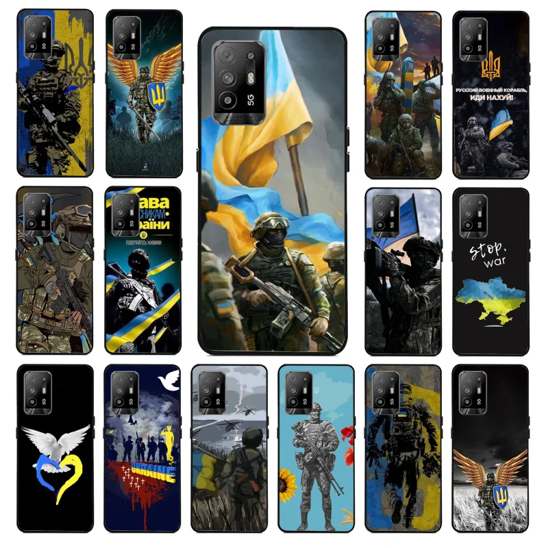 

Ukraine Phone Case for OPPO A54 A74 A94 A53S A9 A5 A15 A16 A91 A96 A76 Reno8 8Pro Reno2 Z