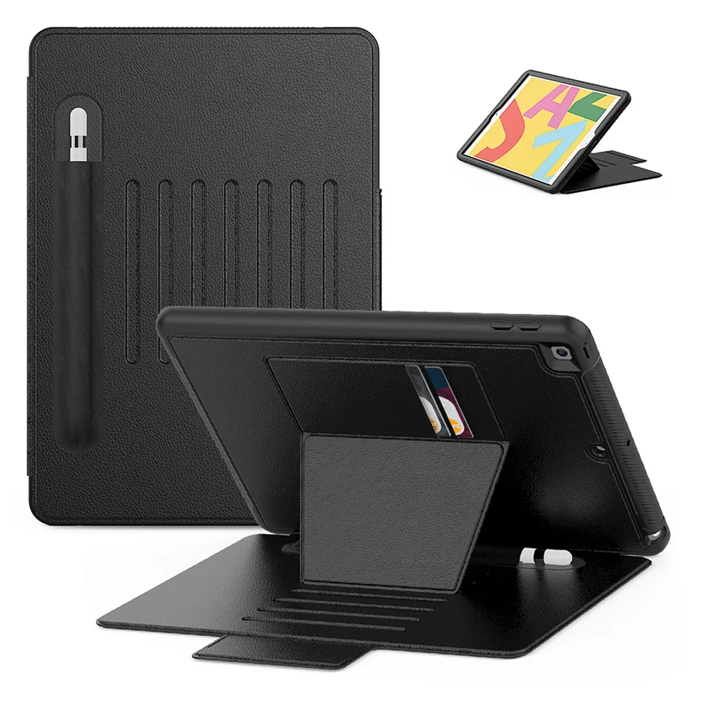 

Smart Case For iPad 8th 7th generation 2020 2019 case 10.2 inch Auto Sleep Wake Up Protective Cover with Adjustable Kickstand