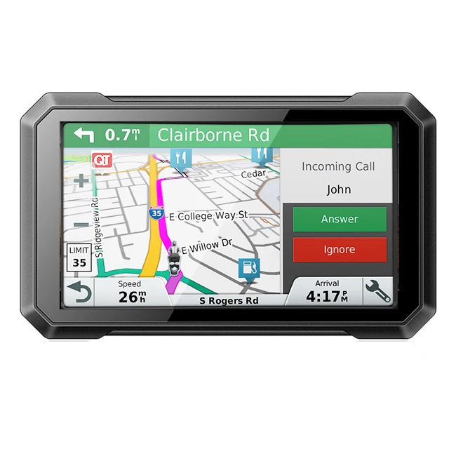 

RuiHao 7 inch Android 6.0 WIFI BT 1GB RAM 16GB ROM Bike Computer GPS with Adjustable Aluminum Mount