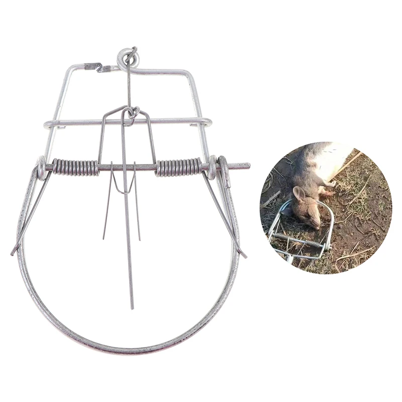 

1PCS Big Mouse Trap, Weasel Catch，catch Spring Trapt，mous Trap，Rodent Cage，Mole Repeller，Rat Trap Control Hunting Tool
