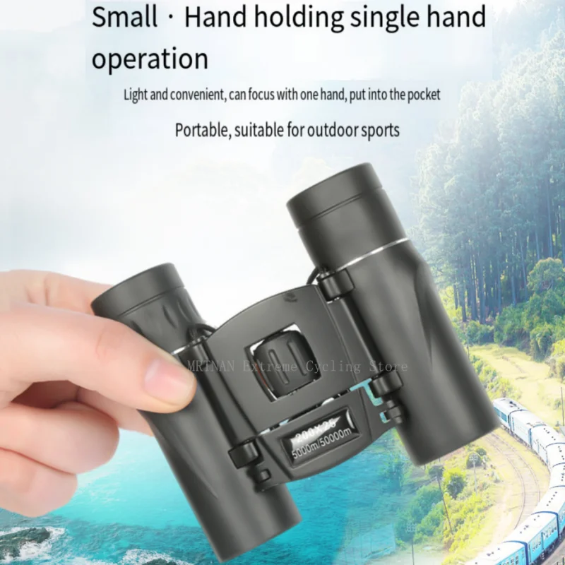 

Профессиональный мощный бинокль с увеличением 200X25, портативный монокуляр дальнего действия с низким ночным видением для кемпинга и туризм...