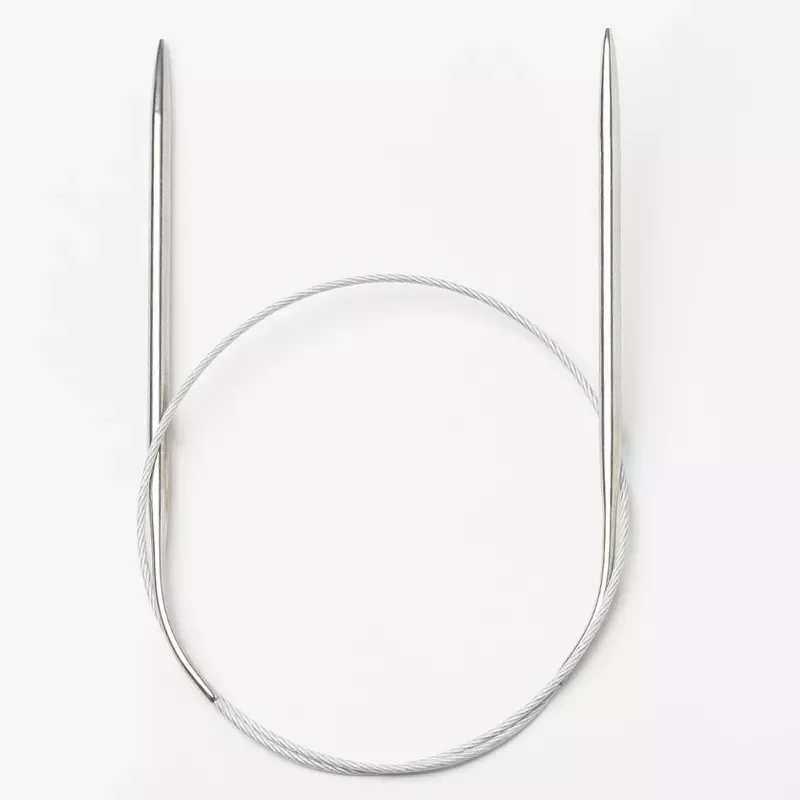

Tube Stainless Steel Circular Knitting Needles 43/60/80/120cm Knitting Crochet Needle DIY Weave Sewing Needle Craft Sewing Tools