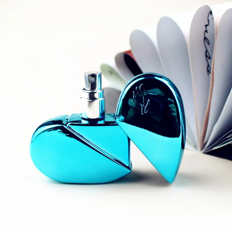 Флакон парфюмерный в форме сердца 25 мл 6 цветов