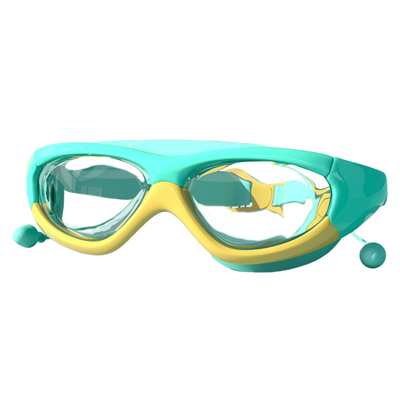 

Children Learning Swim Goggles Soft and High Elasticity Swim Goggles for Children Learn to Swim Safely