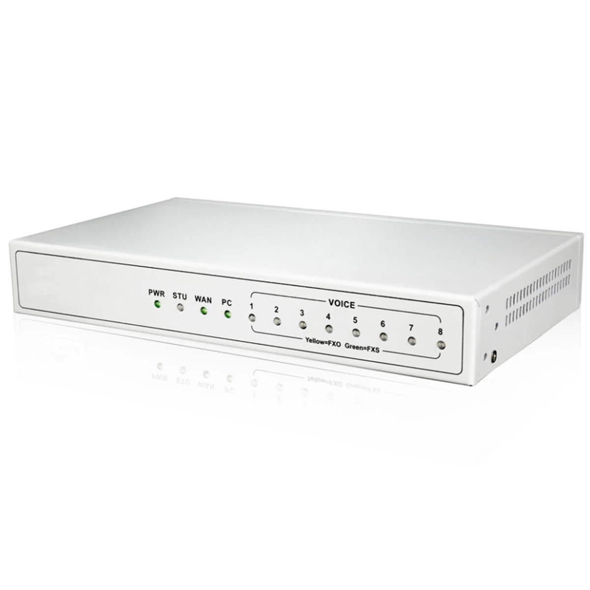 

4 FXS And 4 FXO Mixed Ports VoIP Gateway Support SIP And MGCP, Compatible With Cisco CallManager,Skype (Lync),Asterisk