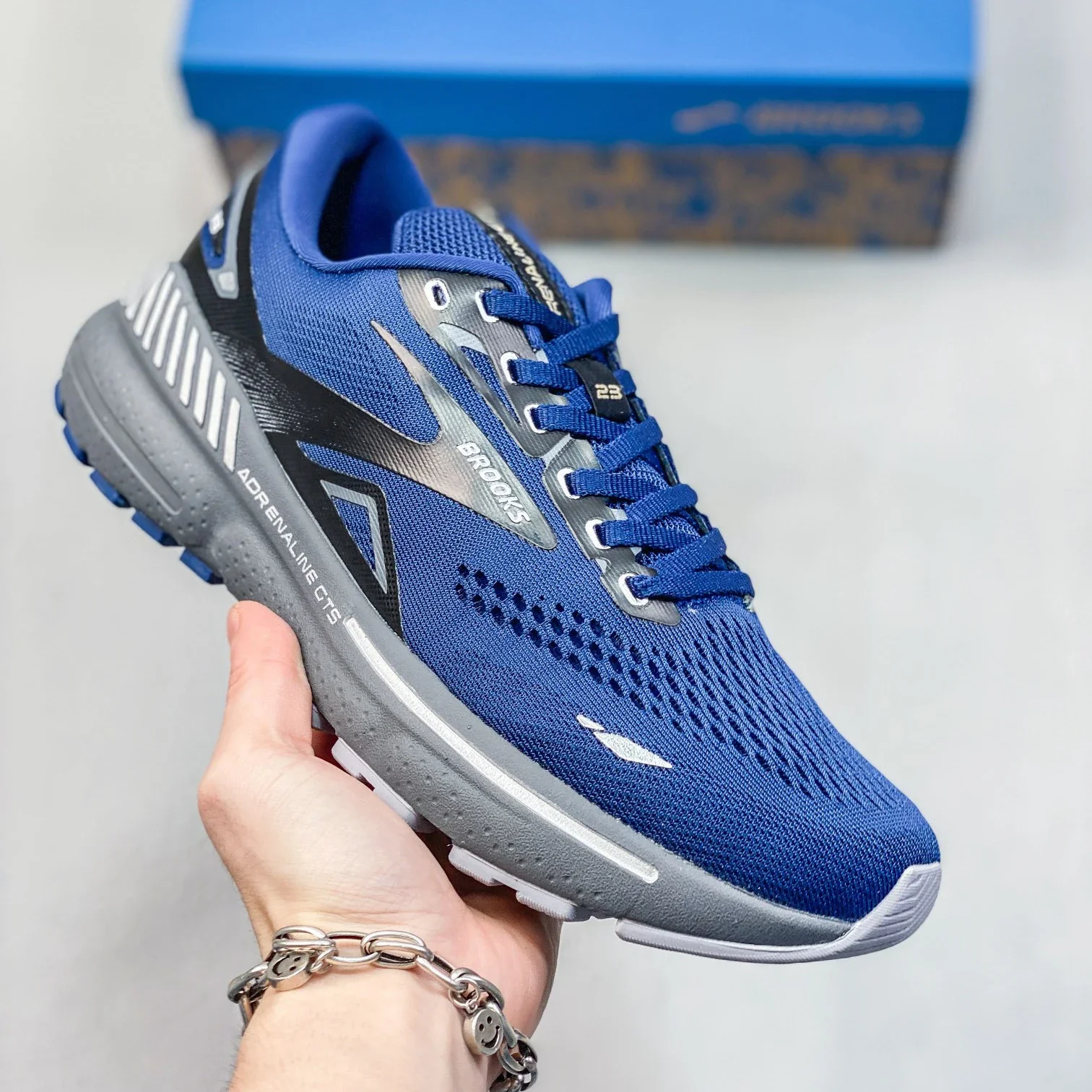 Мужские кроссовки Adrenaline GTS 23 ультралегкие мягкие эластичные гоночные дорожные