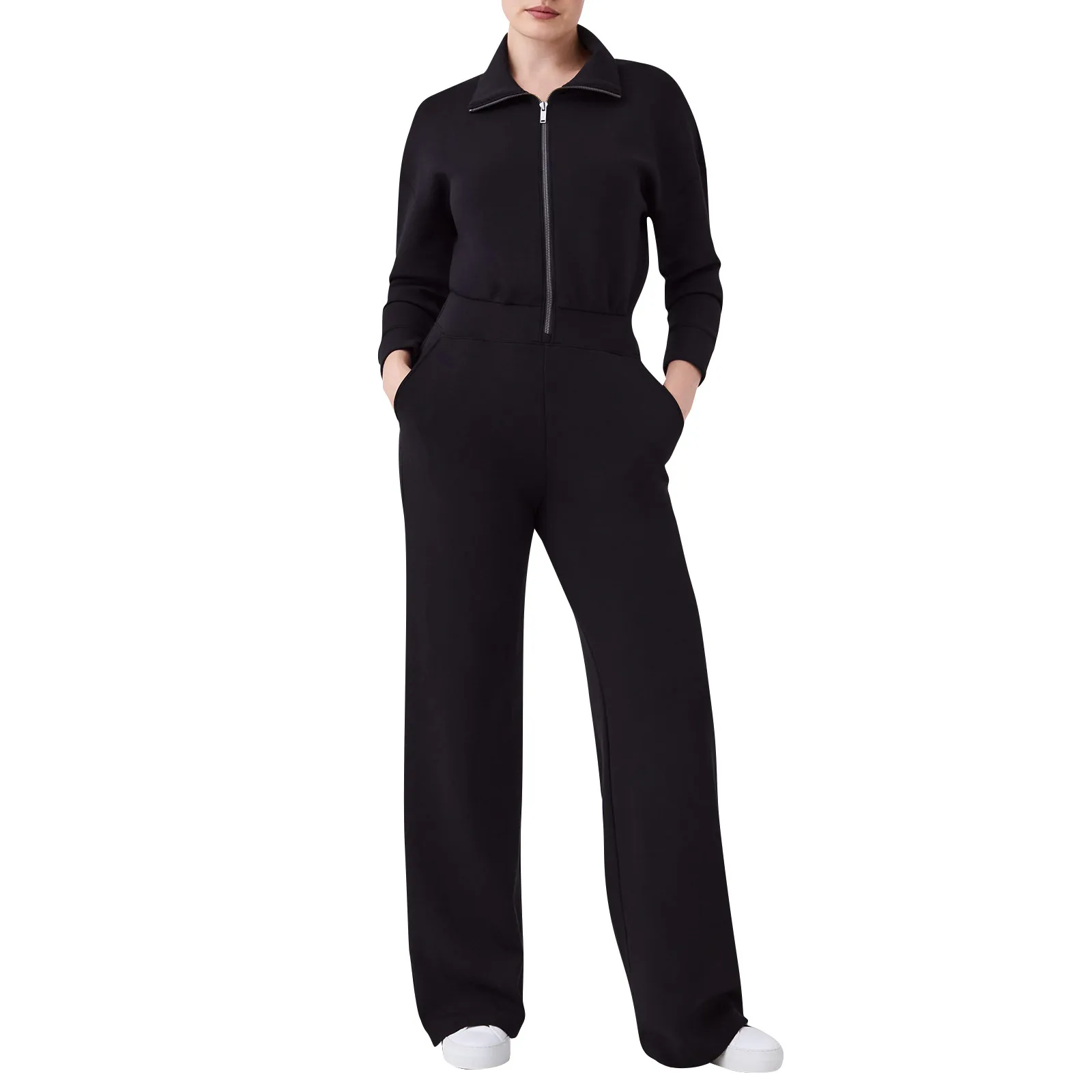 

Black Denim Jumpsuit Women Elegant Short Jumpsuits Woman 2023 Long Sleeve Jean Woman Jumpsuit Straight Leg Summer Overalls