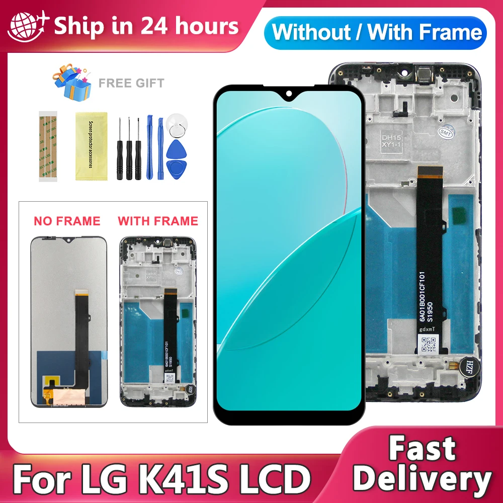 6 55 ''для LG K41S LMK410EMW LM-K410EMW ЖК-дисплей стандартной замены для K410 дисплей