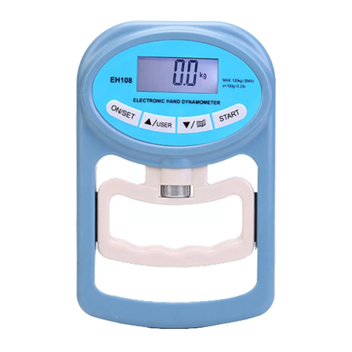 

Hand Dynamometer Grip Fitness Wrist Hand Dynamometer Grip Meter Electronic Measurement 265 Lbs Hand Strength