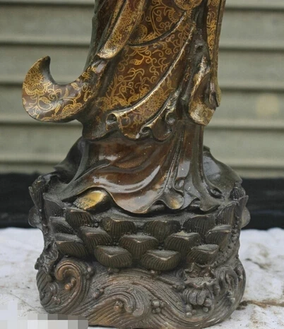 Быстрая доставка 20-дюймовая китайская культура народная статуя фэншуй из чистой