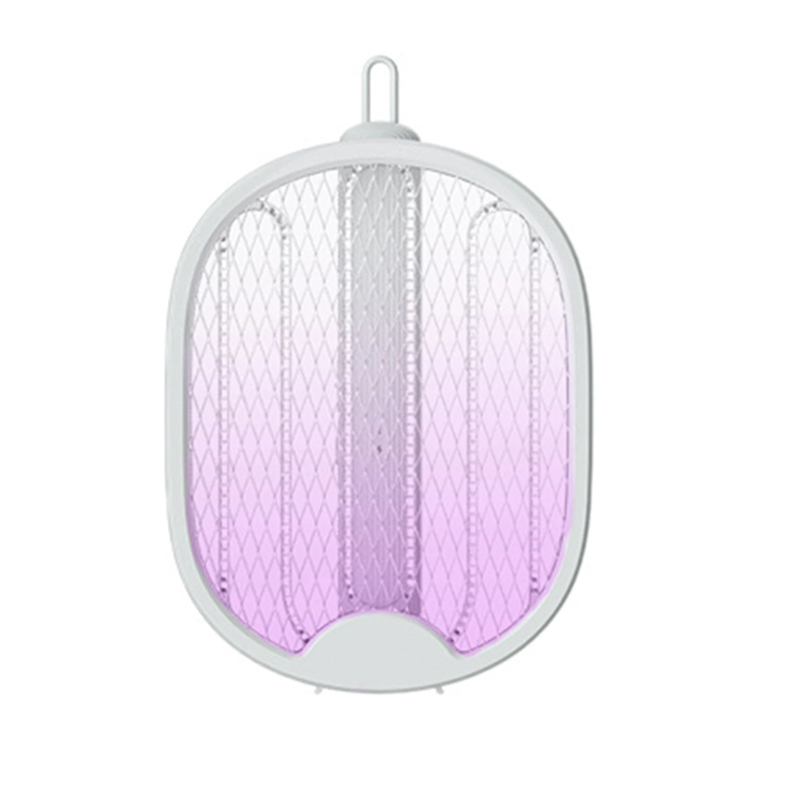 

Складная USB Электрическая мухобойка 360 °, фиолетовая фотообманка, мухобойка для дома, сада, кемпинга, фотообманка