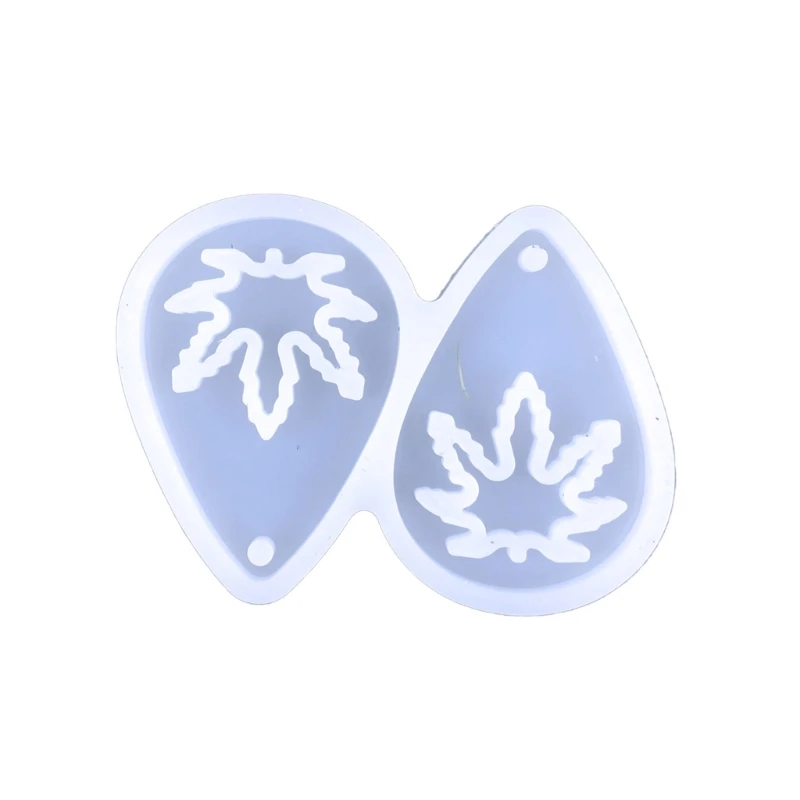 

Кленовый лист серьги в форме капли клей форма брелок