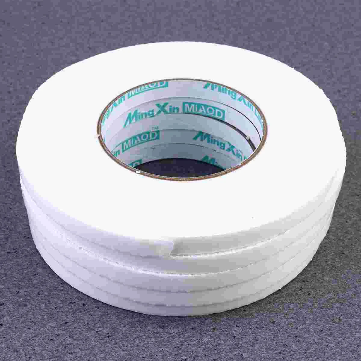 12-рулонная клейкая лента двухсторонняя уплотнительная для окон и дверей белая