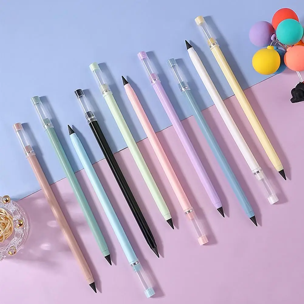 

Inkless Pencil Unlimited Writing No Ink Hb Pen Sketch Painting Tool School Office Supplies Gift For Kids Kawaii Station I8G8